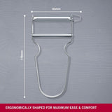 Victorinox STAR peeler, Peeler de cartofi, Cu două tăișuri, Cu lamă pendulară Peeler Naty Shop