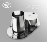 SET LAPTE ȘI ZAHĂR alfi, set lapte și zahăr din oțel inoxidabil lucios, de înaltă calitate, design elegant, lavabil în mașina de spălat vase, durabil