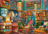 Educa - Puzzle de 1000 de piese pentru adulti | Biblioteca. Dimensiuni: 68 X 48 cm. Include lipiciul de puzzle Fixpuzzle. Pentru 14 ani (19925) Puzzle Naty Shop