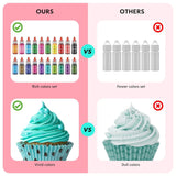 Colorant alimentar liposolubil 20 de culori colorant alimentar pe bază de ulei pentru ciocolată colorant alimentar în ulei colorant alimentar foarte concentrat fondant macarons cremă de ouă de Paște prăjituri de Paște gogoși