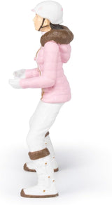 PAPO - Horse figure - Rider Fashion Winter, pasiune pentru călărie, jucărie pentru copii de la 3 ani. Action figures Naty Shop