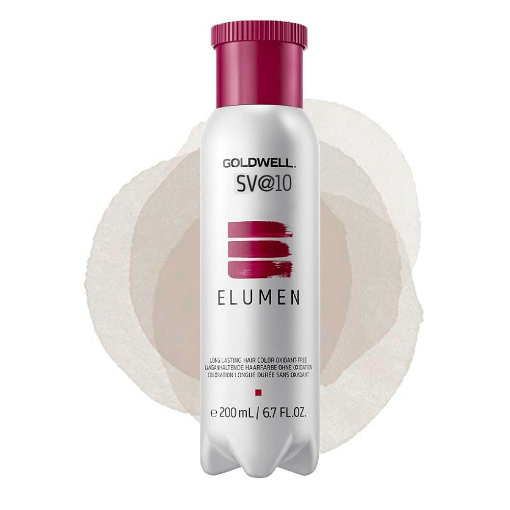 Goldwell Elumen Colour roșu pur RR@all 200ml Vopsea pentru par Naty Shop Argintiu deschis/violet 200 Ml (1 pachet)