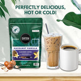 Cafea boabe premium cu vanilie și alune (2 lb) de la N/A