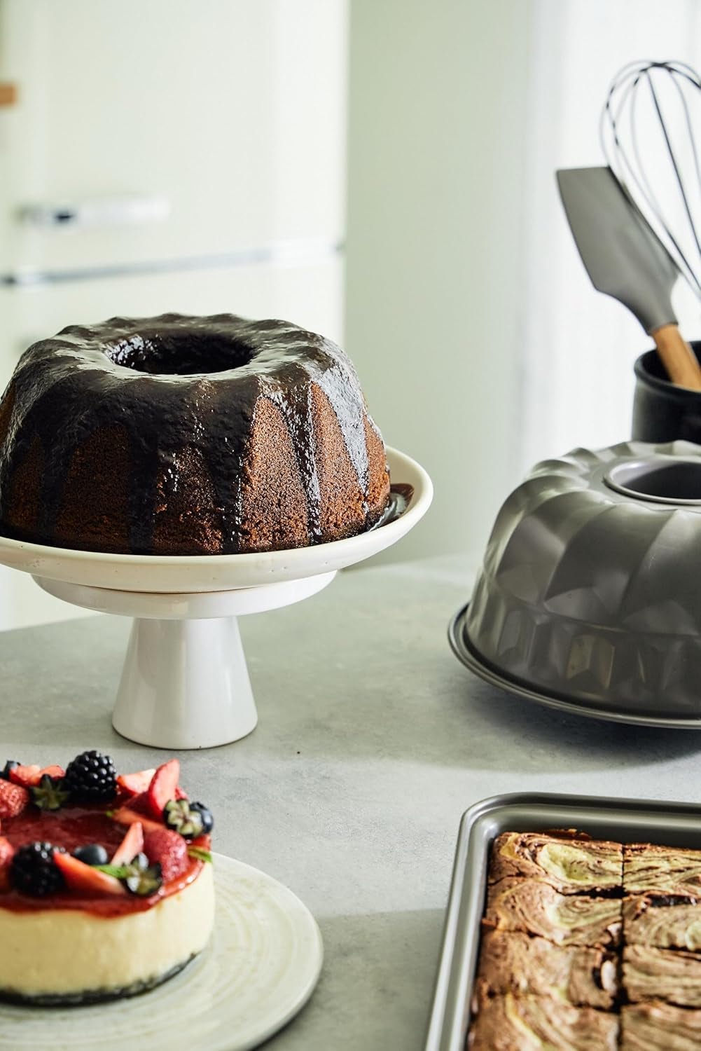 BERGNER BAKING LOVERS - Set Von 2 X 6 Cup Muffinformen - Kohlenstoffstahl Mit Ilag Essential, PFOA Frei, Leicht Zu Reinigen Matrite si tavi pentru copt Naty Shop
