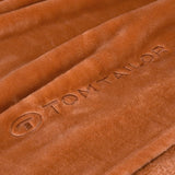 TOM TAILOR Pătură Wellsoft, 150X200 Cm, 100% Poliester/ Wellsoft, brodată cu logo, PĂLTUȚĂ WELLSOFT Orange (Coral cald) Plapumi si pilote Naty Shop