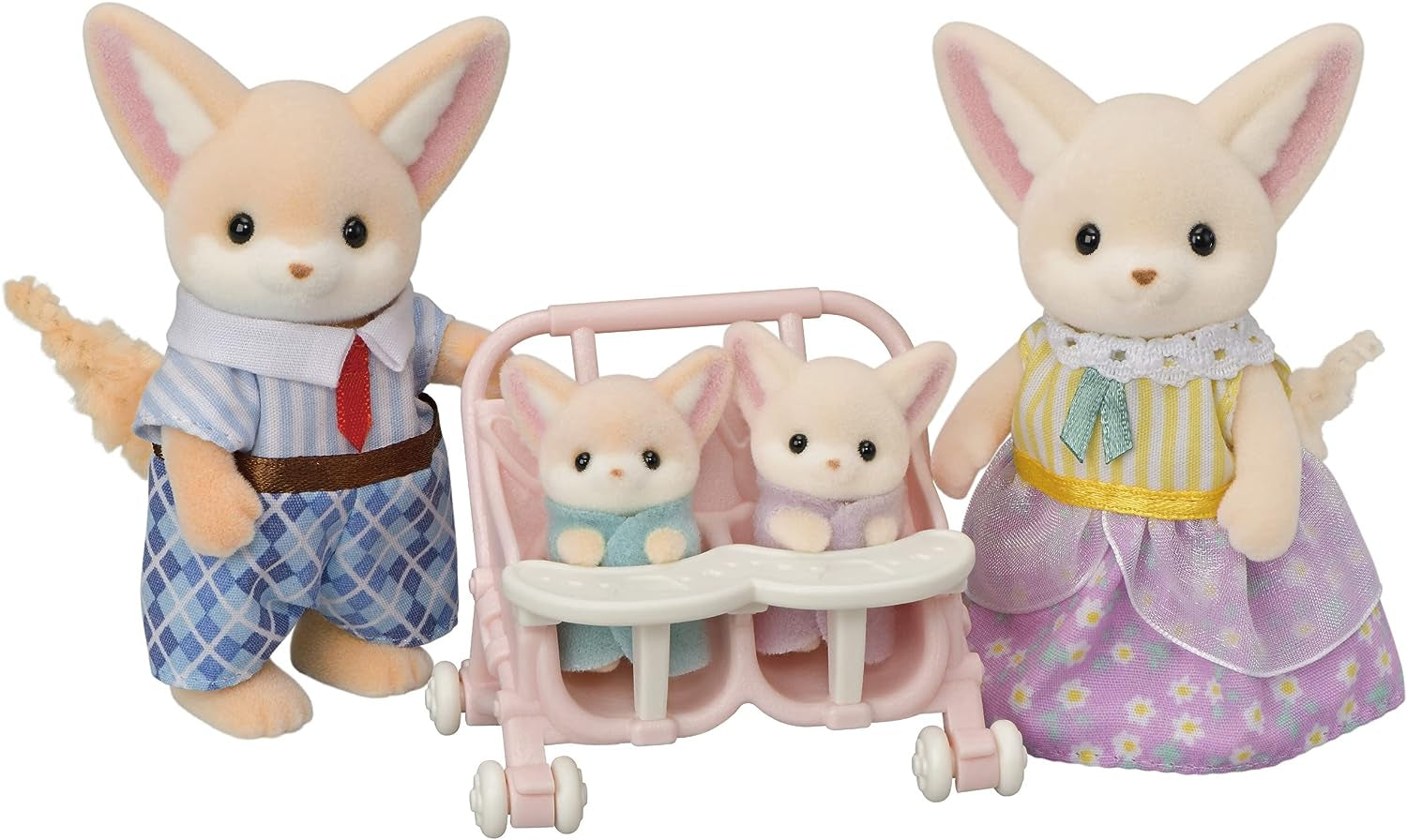 Sylvanian Families L5696 Familia Desert Fox Papusi Naty Shop Simplu