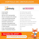 Aminata Kids Lenjerie de pat pentru copii, bumbac Lenjerie de pat - copii Naty Shop