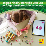 LEGO Wicked Glinda, Elphaba și Nessarose la Universitatea Shiz, barcă cu pânze și 3 figurine, barcă de jucărie, cadou pentru fete și băieți de la 7 ani, iubitorii casei de păpuși 75681 Seturi de constructie Besuche den LEGO-Store