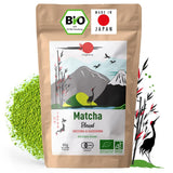 ORIGEENS Ceai japonez organic Matcha Usagi (Latte Intensiv) - Single Origin Shizuoka - Pudră Matcha organică - Pungă de 80 g