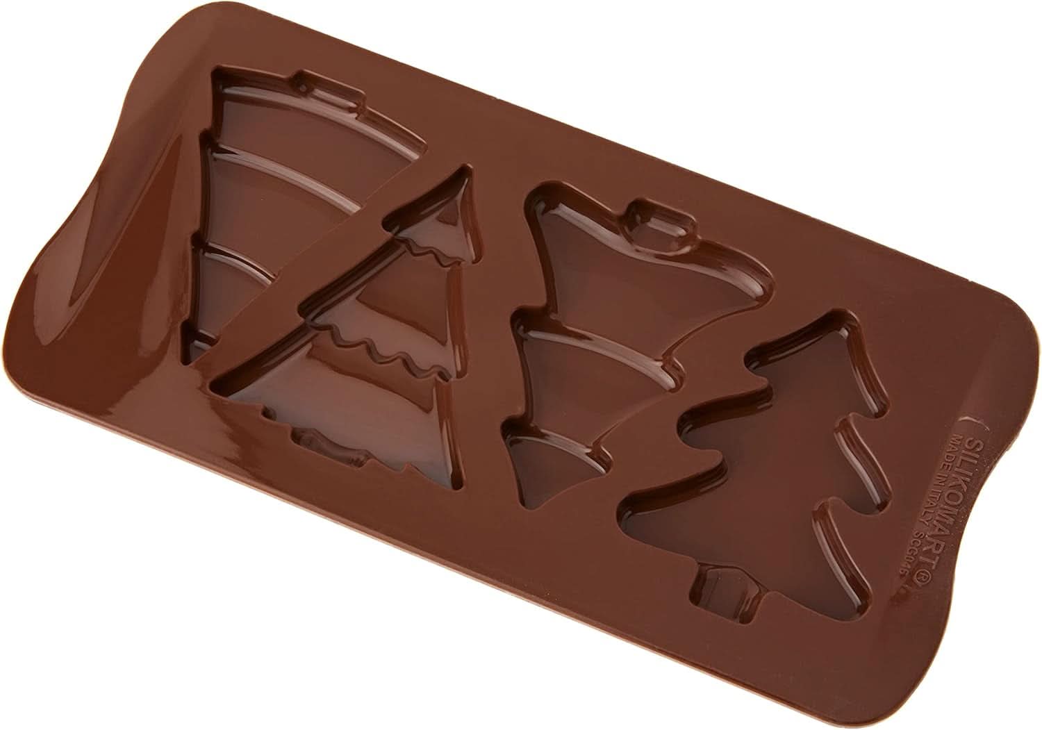 Silikomart 22.146.77.0065, pentru ciocolata, "Choco Pine" Bucatarie Naty Shop