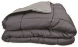 Poyet Motte Calgary Duvet Cover Poliester Steel/Silver, Poliester, Acier/Argent, 220X160X1 Cm Plapumi si pilote Naty Shop 200X200X1 Cm
