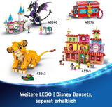 LEGO Ç€ Disney Simba, puiul de leu al regelui, jucărie de construcție pentru copii, Playset fantezie cu figura leului, idee de cadou cool pentru fete și băieți de la 6 ani, jucărie pentru copii 43243 Seturi de constructie Besuche den LEGO-Store
