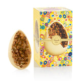Venchi - Ou de ciocolată, aromă de fistic, cu fistic întreg, cu surpriză, fără gluten, 500g, colecție de Paște, idee de cadou