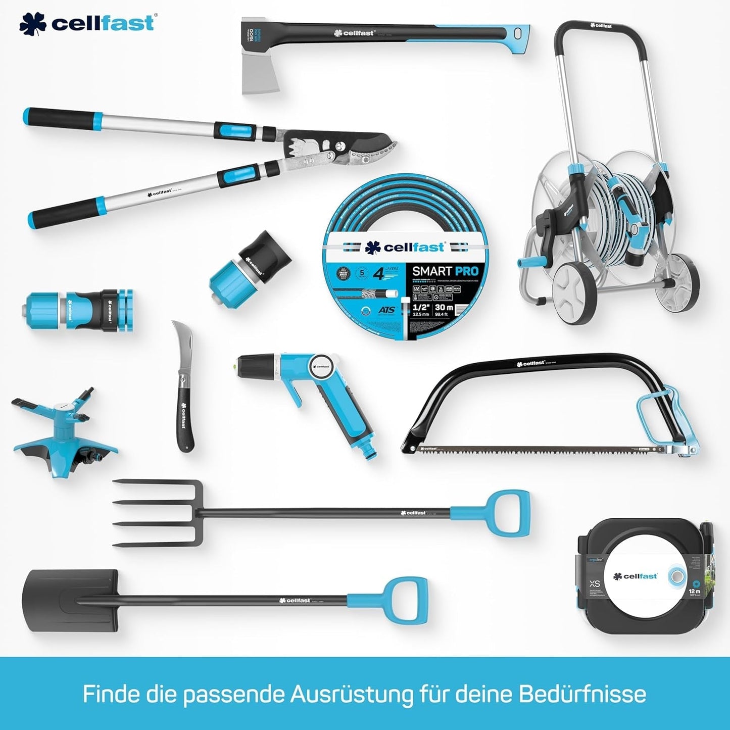 Conexiune Cellfast Basic, albastră, G3/4" (26,5 mm)