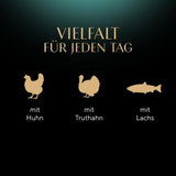 Sheba Portion Pouches Hrană umedă pentru pisici, pachet multiplu Fresh & Fine în sos cu pui și somon MSC, 6x6x50g - Mese rafinate pentru pisici în sos