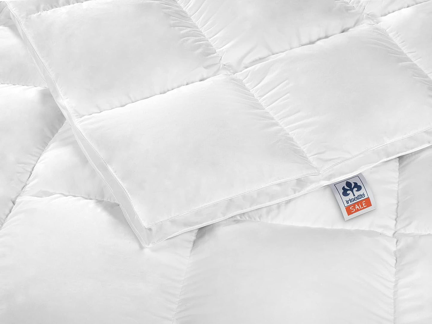 Irisette Nora plapumă de puf Plapumă ușoară de vară cu capac din bumbac 100%, umplutură din puf 100% clasa I, 135 X 200 cm, certificat Oeko-Tex, produs în conformitate cu standardul de calitate german Plapumi si pilote Naty Shop Extra cald 200 X 200 Cm