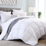 Kingsley Trend Alternative White Down Quilt For All Seasons, All Season, King Size Duvet (2.6 M X 2.3 M), moale, lavabil la mașină Plapumi si pilote Naty Shop Alb Rege
