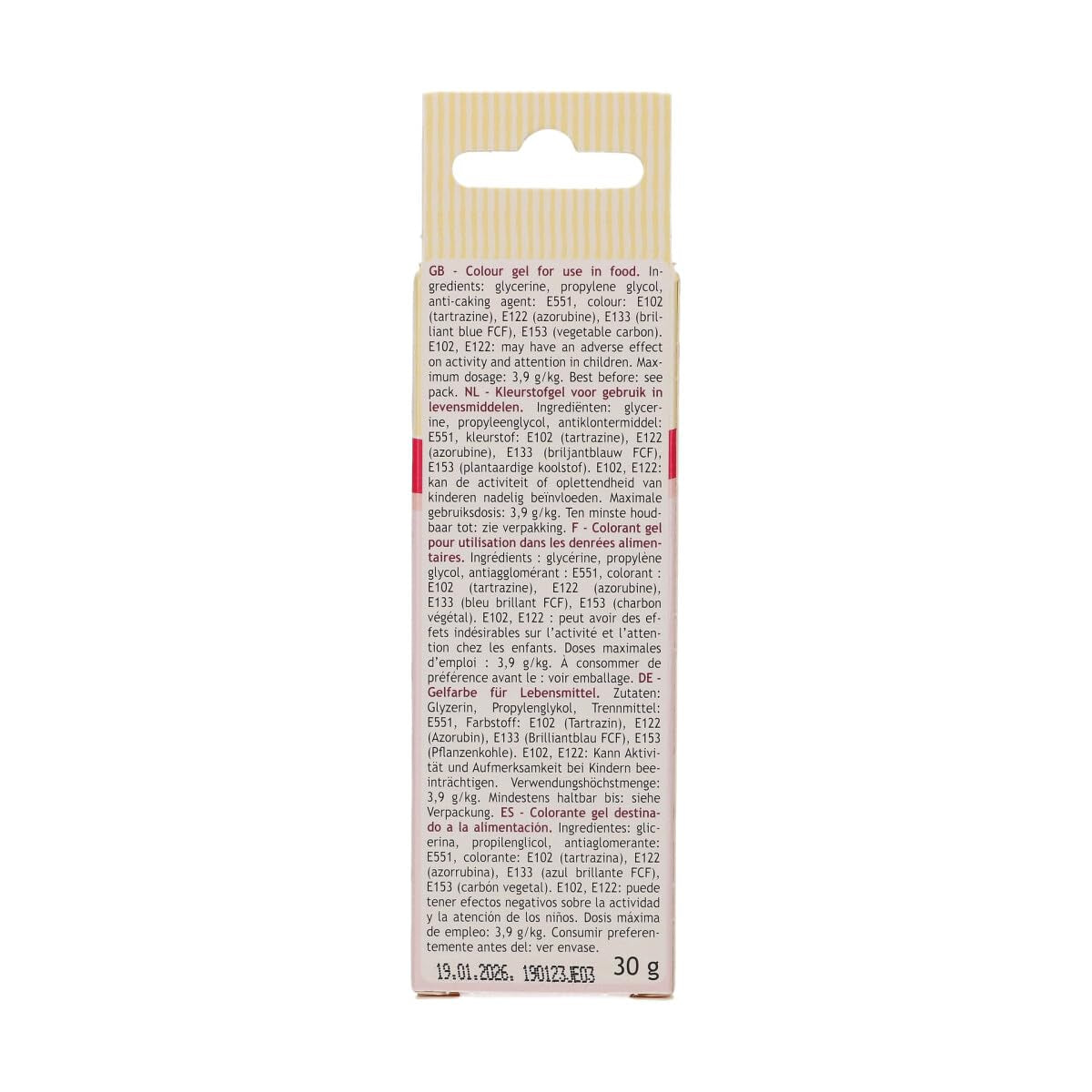 Colorant alimentar Funcakes Gel Urban Taupe: Colorant alimentar foarte concentrat pentru aluat, cremă, fondant, marțipan și produse de patiserie. Dozare ușoară. Picătură individuală pentru a crea culori vibrante. Halal. 30 g.