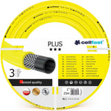 Furtun de grădină CELLFAST, 3,4 inch, furtun de apă cu 3 straturi, pentru grădină, furtun de irigații flexibil cu armare din fire durabile, rezistent la UV, anti-alge, 25 bar, 50 de metri și mai mult