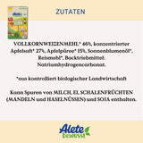 Plăcinte feliate organice Alete cu cereale integrale și mere 8 x 132 g