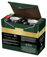 Jacobs Kaffeekapseln Espresso Ristretto, Megapack XXL, Intensität 12/12, 5 x 40 Getränke, Nespresso* kompatible Kaffee Kapseln, 200 Kapseln