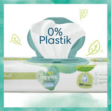 Set Harmonie Aqua Baby cu scutece mărimea 1 (2-5 kg, 180 bucăți), mărimea 2 (4-8 kg, 240 bucăți), cutie de jumătate de lună și șervețele umede Aqua Baby, 720 șervețele (15 x 48), kit de început pentru bebeluși
