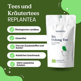 Ceai Oolong Bio 100 G (50 de cești) | Ceai Tie Guan Yin Oolong REPLANTEA