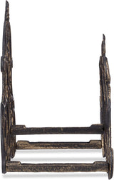 Suport furtun Relaxdays, suport de perete pentru furtun de grădină cu aspect vintage, furtun 20 m, fontă, înălțime 24x31,5x15 cm, bronz