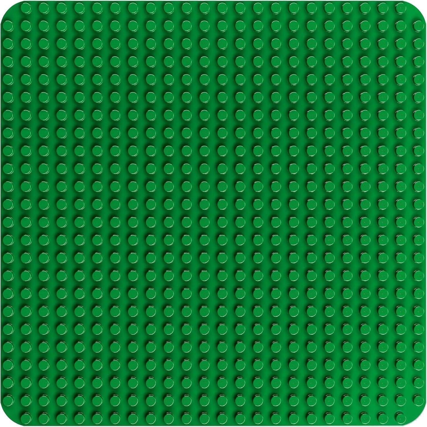 Placă de construcție LEGO DUPLO în verde, Jucărie de construcție pentru copii mici de la 18 luni, Pentru afișarea modelelor, Permite preșcolarilor să construiască creativ și să se joace imaginativ, Jucărie educațională 10460 Seturi de constructie Besuche den LEGO-Store