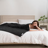 Good Nite Pătură ponderată adulți Grey Pătură de relaxare pentru și pentru relaxare Pătură ponderată Grey 125X150Cm 4Kg Plapumi si pilote Naty Shop
