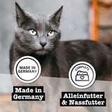 Catz Finefood Purrrr Collection I - Hrană umedă monoproteinică pentru pisici - fără cereale, fără zahăr, hipoalergenică - conținut ridicat de carne - Hrană umedă pentru pisici multipack - în pliculețe, 85 g (12 pachete)