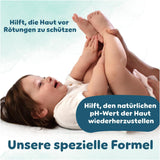 Șervețele umede Pampers Harmony Aqua, 15 pachete a câte 48 de șervețele fiecare - 720 de șervețele în total, ajutând la restabilirea echilibrului natural al pH-ului pielii, loțiune ușoară cu 99% apă