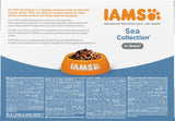 IAMS Delights Sea Collection Katzenfutter Nass - Multipack mit Fisch Sorten (Lachs, Thunfisch, Makrele, Seefisch) in Sauce, Nassfutter für Katzen ab 1 Jahr, 12 x 85g
