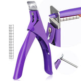 Saviland Unghiere Manichiură Cutter Cutter Cu 15 Magneți, Unghii cu Gel Unghii Trimmer Manichiură Unghii Cutter pentru Unghii Artificiale Unghii cu Gel Unghii Acrilice Unghii Unghii False (Roșu Roșu)
