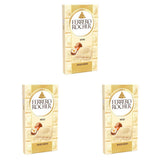 Baton Ferrero Rocher – Ciocolată albă cu alune – Cadou de Ziua Îndrăgostiților pentru el și ea – 1 baton de ciocolată x 90g