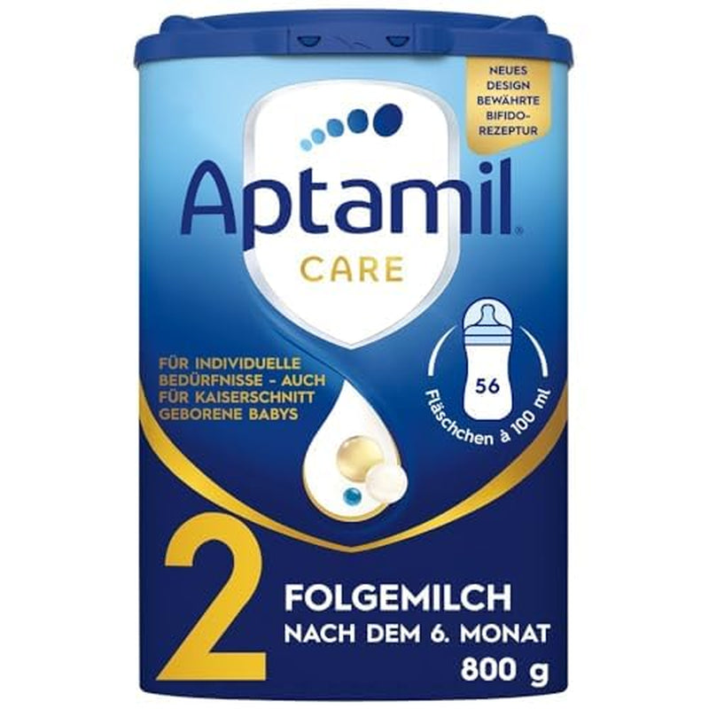 Aptamil Care 2 – Potrivit și pentru bebelușii născuți prin cezariană – 1 x 800 g