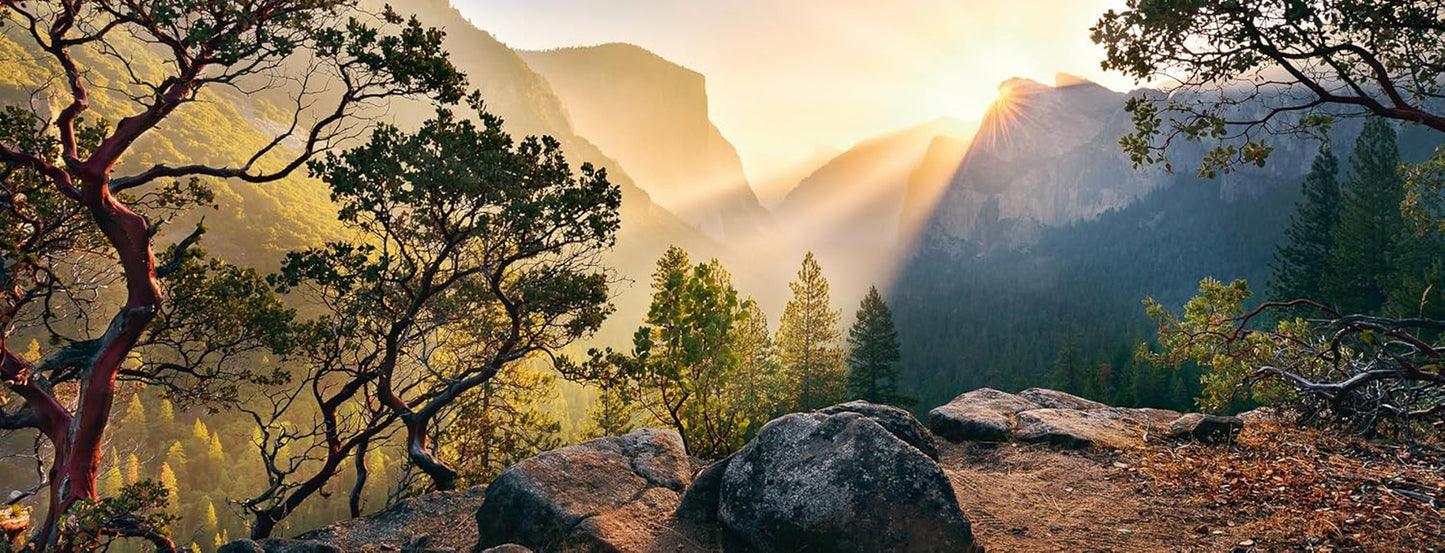 Ravensburger Puzzle 15083 - Yosemite Park - puzzle jigsaw de 1000 de piese pentru adulți și copii de peste 14 ani în format panoramic Puzzle Naty Shop Design nou