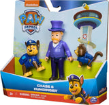 PAW PATROL Hero Pups - Set de figurine de acțiune cu 1 figurină de câine Chase, 1 figurină de pisică chaos și 1 figurină de primar know-it-all, jucărie potrivită pentru copii cu vârsta de peste 3 ani Action figures Naty Shop