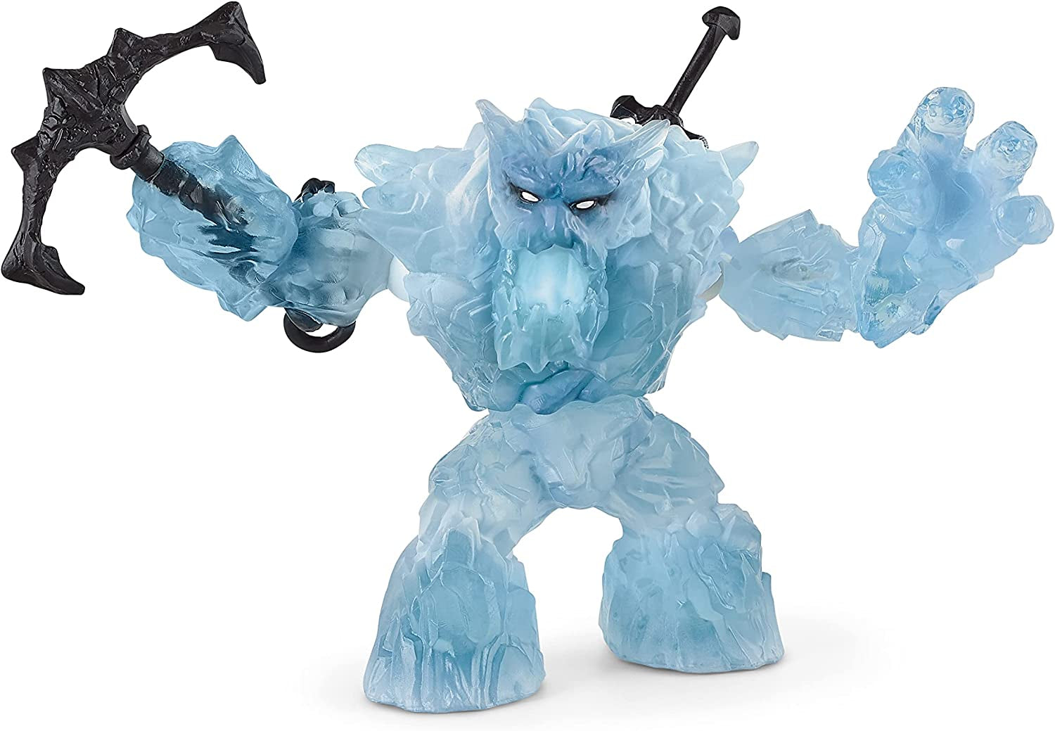 Schleich ELDRADOR CREATURES | Monstru de gheață 70146 | Figurină detaliată cu brațe și fălci mobile | Cadou minunat pentru fete și băieți | Jucărie de la 7 ani | 24 X 9 X 14 Cm Action figures Naty Shop Titlu implicit