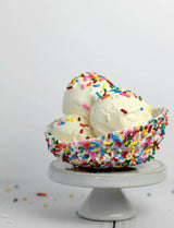 RUF, sprinkles din zahăr colorat în culorile curcubeului, 200 grame Sprinkles Naty Shop