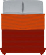 Plapumă de vară Summer din microfibră, portocaliu/rugină, pentru pat dublu 250 X 250 Cm Plapumi si pilote Naty Shop
