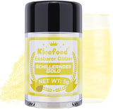 Kicofood, glitter comestibil, 5 grame, diverse culori Glitter Naty Shop Aur iridescent