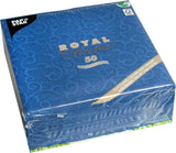 Papstar, 50 șervețele "ROYAL Collection" 1/4-fold 40 Cm X 40 Cm șampanie "Casali", #84877