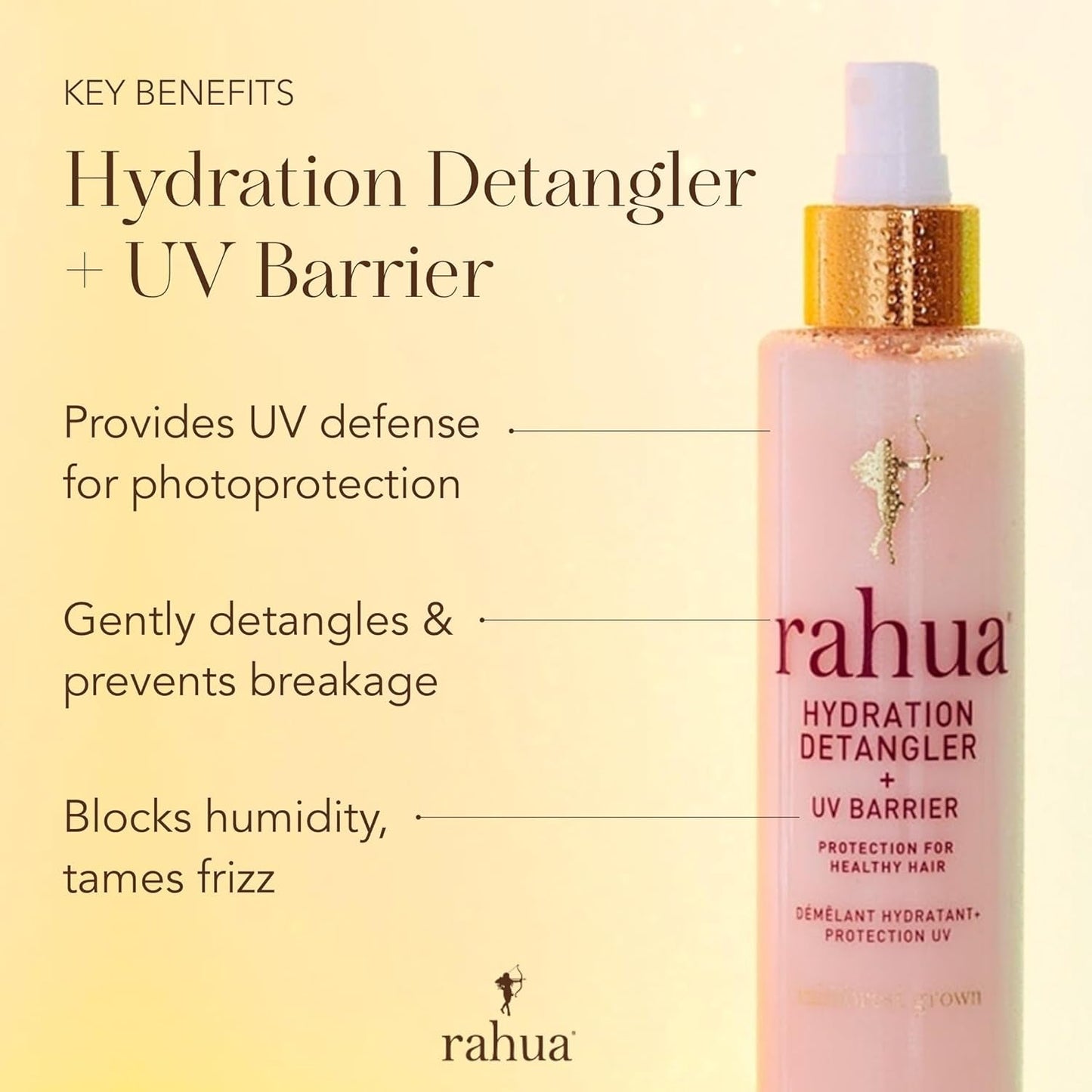 Produse pentru descurcarea parului de hidratare + bariere UV 193ml Produse pentru descurcarea părului Naty Shop