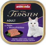 animonda Vom Feinsten Hrană umedă pentru pisici adulte, varietate de pui, 6 x 100 g