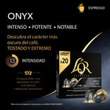 L'OR Espresso Kaffeekapseln Onyx | Intensität 12 | 200 kompatible Kapseln Nespresso (R)* - Amazon Exclusive