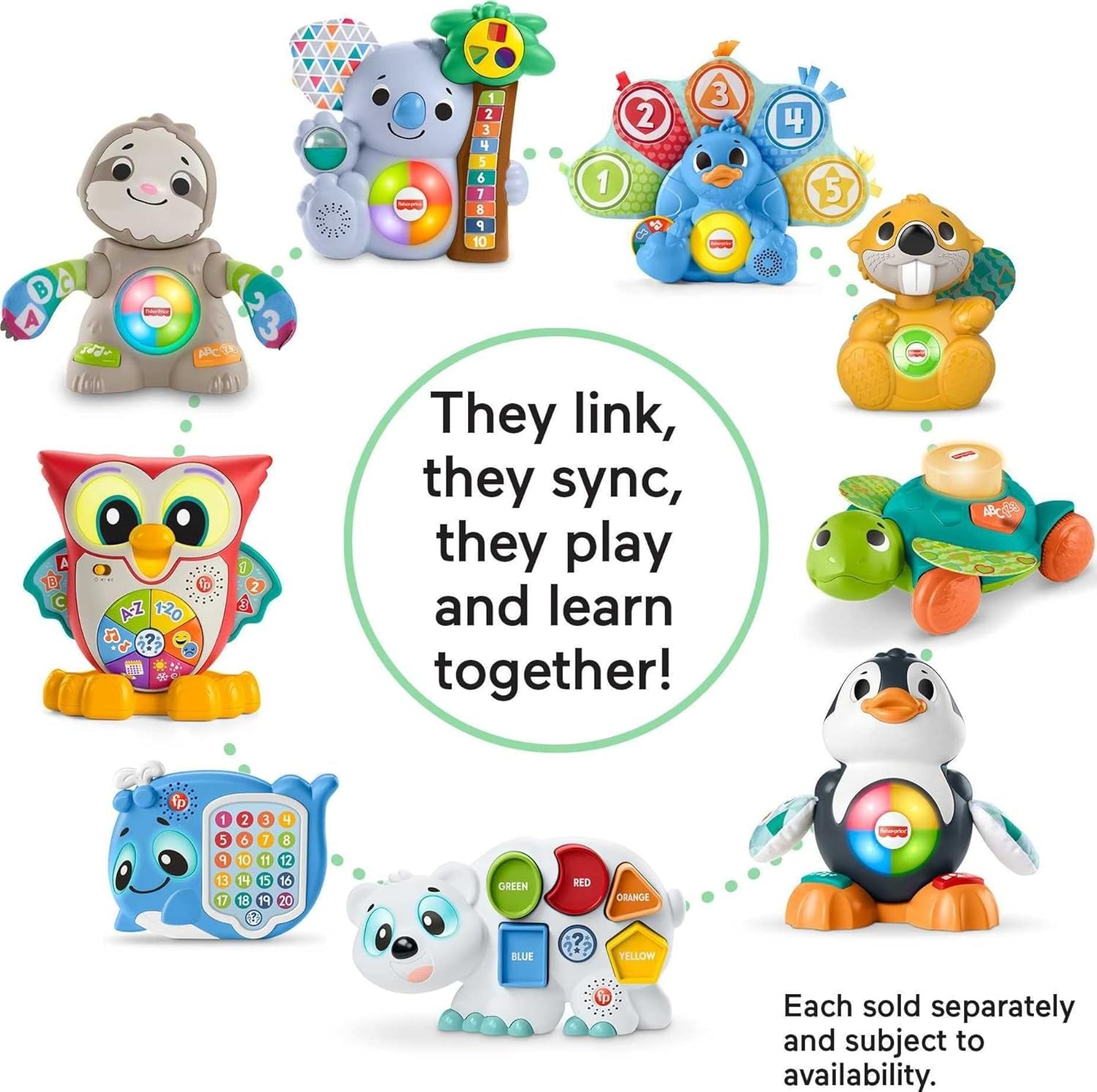 Fisher-Price Linkimals Emma lama Jucarii Bebe Naty Shop