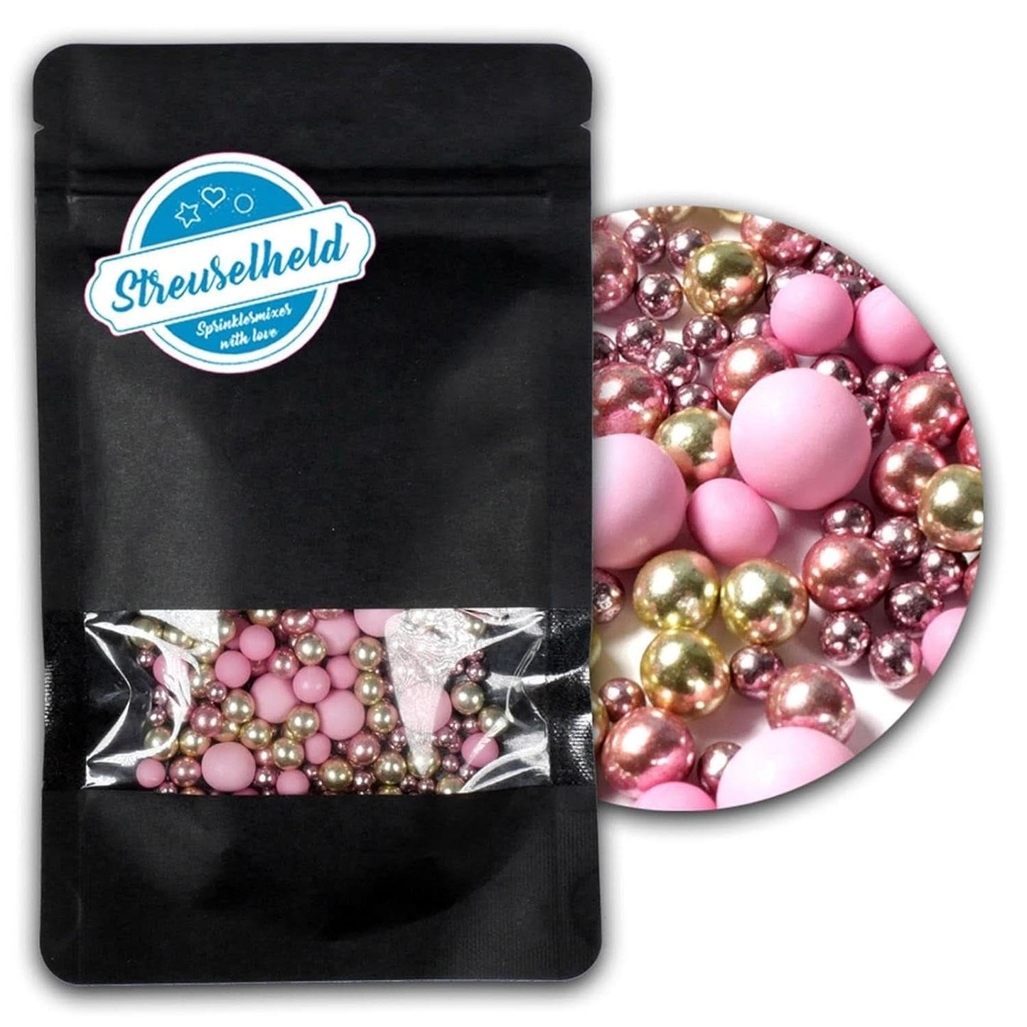 Sprinkle Hero Chocolate Mix Pink, 40G grame Naty Shop