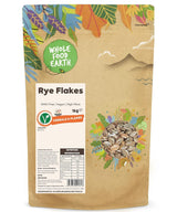 Fulgi de secară Wholefood Earth - fără OMG - vegani - fără lactate - fără zahăr adăugat, 1 kg