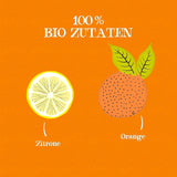 CUPPER Ceai de fructe bio „Orange & Lemon Infusion”, 20 pliculețe de ceai nealbite, ecologic, comerț echitabil